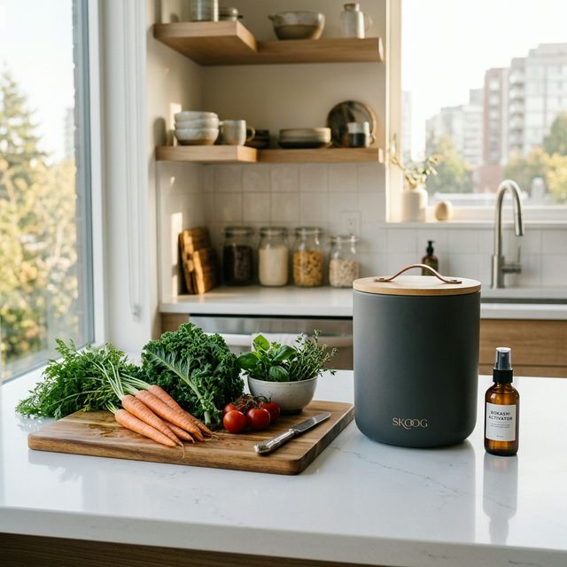 Carrés potagers et bokashi